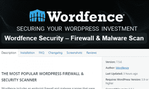 Read more about the article Wordfence Plugin For WordPress